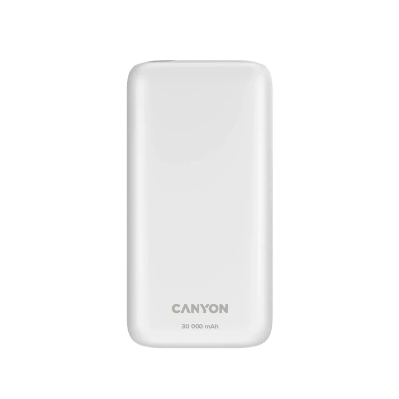 Canyon PB-301 Powerbank 30.000 mAh PD20W QC 3.0 white