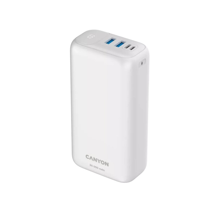 Canyon CNE-CPB301W banque d'alimentation électrique 30000 mAh Blanc