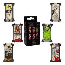 Nightmare before Christmas by Loungefly Enamel Pins Blind Box Portrait Style Display (12)