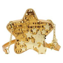 Loungefly Crossbody Bag Gold Stars