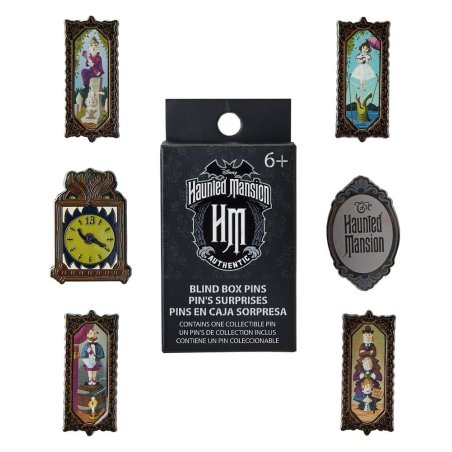 Disney by Loungefly Enamel Pins Blind Box Haunted Maison Assortment (12)