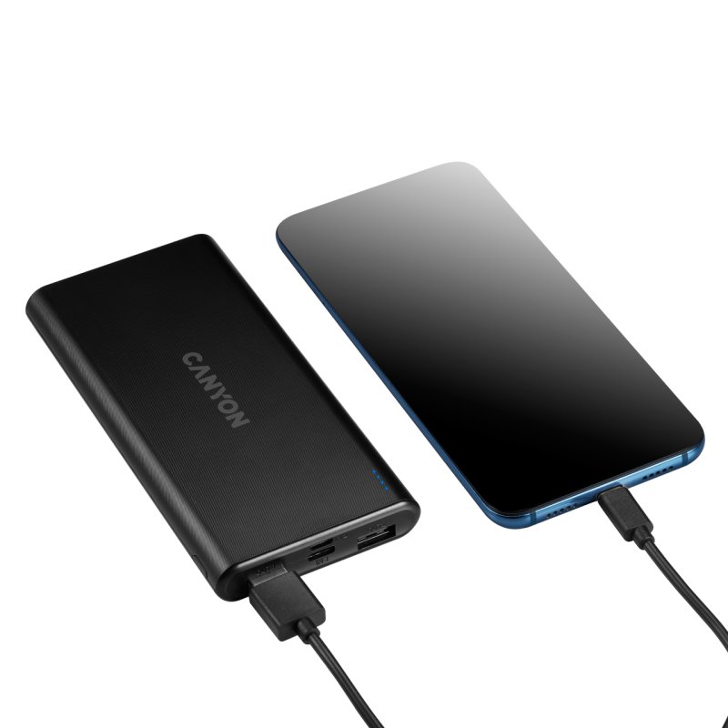 Canyon PB-106 Powerbank 10.000 mAh black