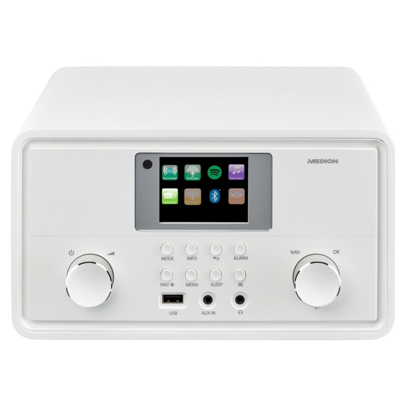 MEDION LIFE P85027 Internet Analog & digital White