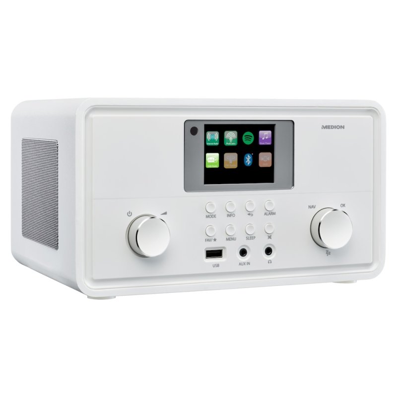 Medion MD 88069 Internetradio weiß