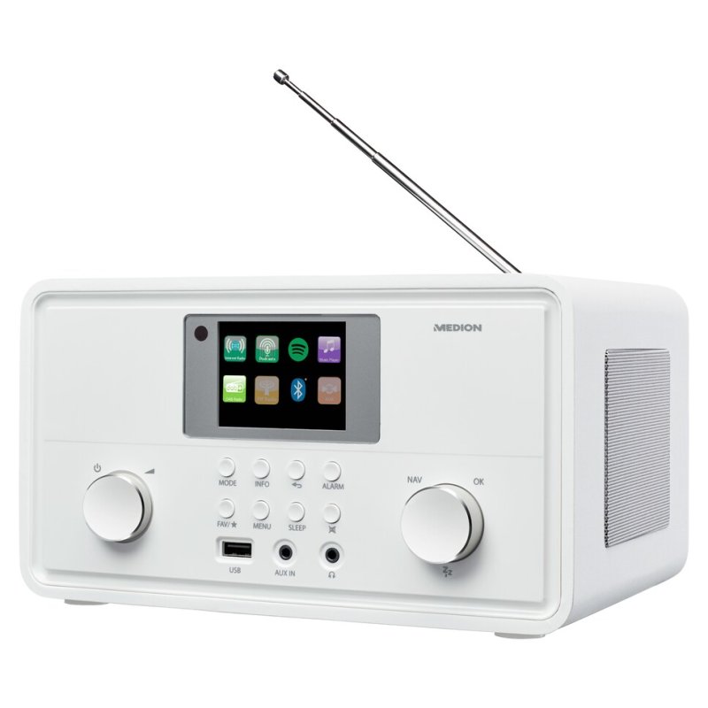 MEDION LIFE P85027 Internet Analog & digital White