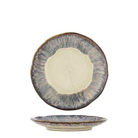Bloomingville - Imogen Plate - Multi - Stoneware