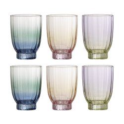 Bloomingville - Nicoline Drinking Glass - Multi