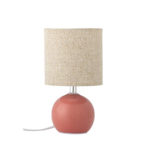 Bloomingville - Valdis Table Lamp - Rose - Stoneware