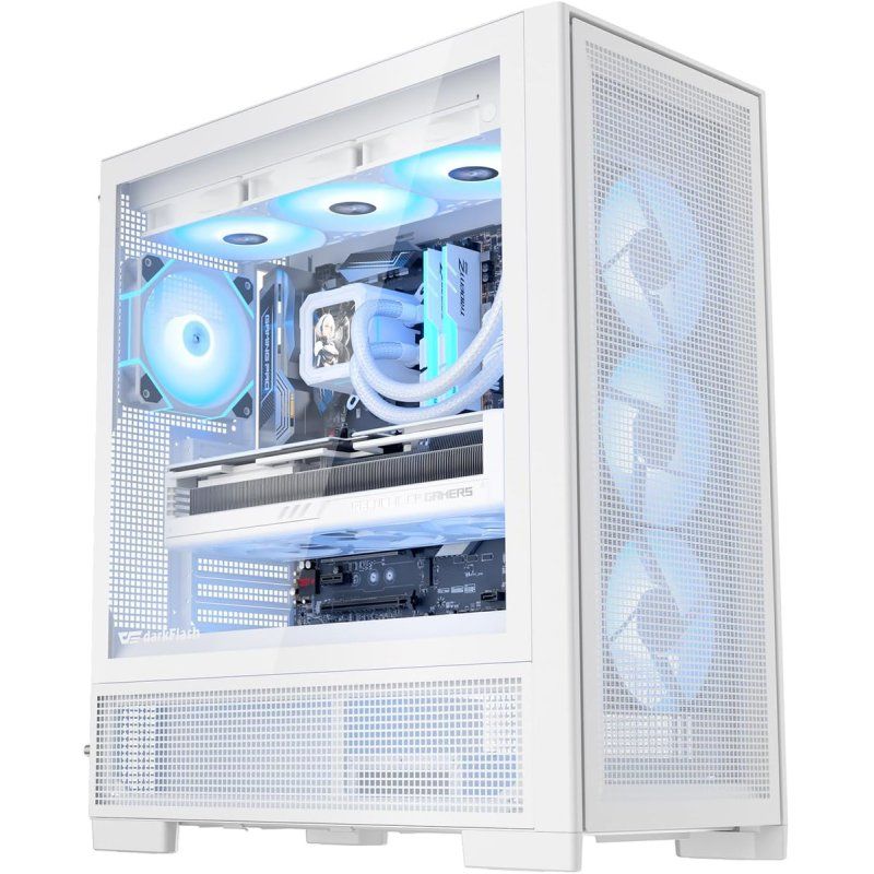 DarkFlash computer case AIRNOVA White ( 3 fans)