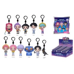 K-POP Demon Hunters - Series 1 - 3D Foam Bag Clip (Display 24 Pcs)
