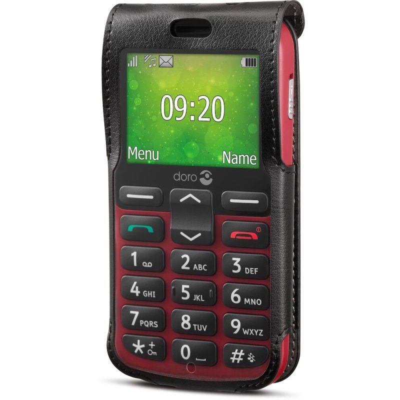 Doro 8390 coque de protection pour téléphones portables 6,1 cm (2.4") Boîtier d'embrayage Noir