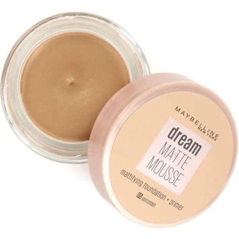 Maybelline New York Dream Matte Mousse Foundation 005 Porcelain 18ml