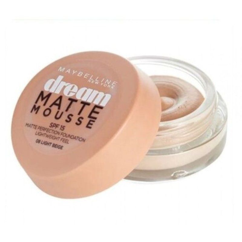 Maybelline Dream Matte Mousse Foundation with Primer 08 Light Beige