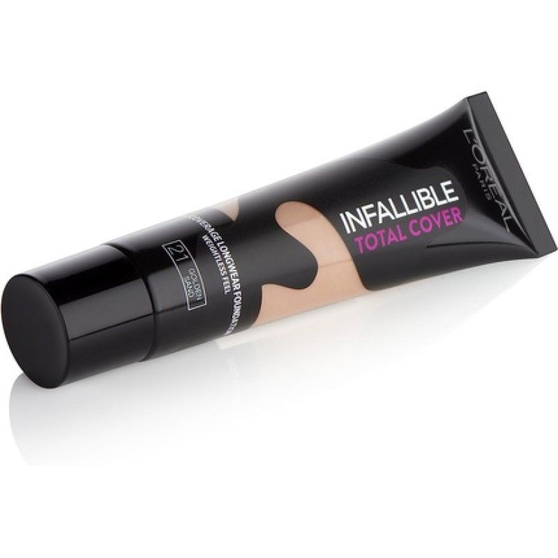 L'Oréal Infallible Total Cover Foundation 21 Golden Sand 35g