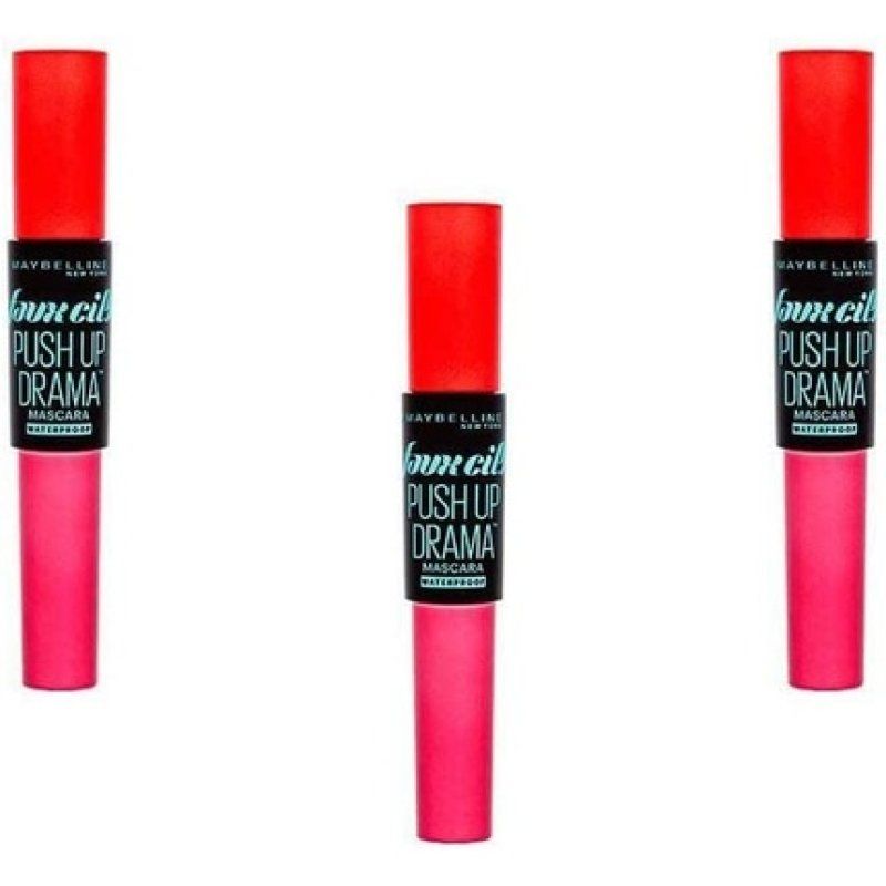 Maybelline New York The Falsies Push Up Drama Waterproof Black Mascara