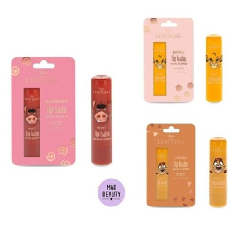 Disney Lion King Reborn Lip Balm Pumba Simba or Timon