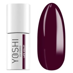 Yoshi Hybrid Nail Polish Violet Professional Permanent UV Lacquer 6ml