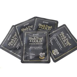 Petitfee Black Pearl & Gold Hydrogel Beauty Mask 32g Each