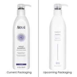 Aloxxi Violet Shampoo for Blonde & Silver Hair with Purple Pigments
