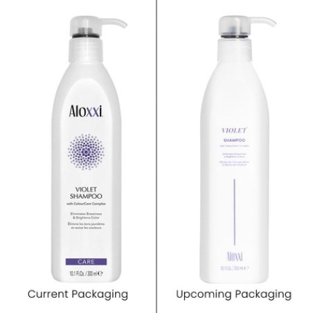 Aloxxi Violet Shampoo for Blonde & Silver Hair with Purple Pigments
