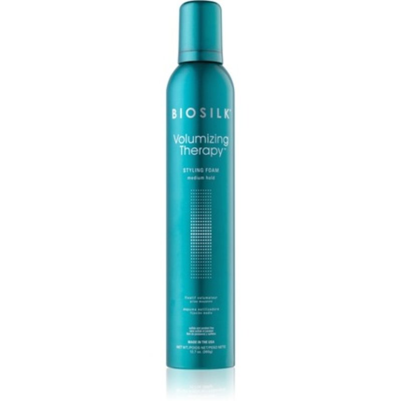 Biosilk Volumizing Therapy Styling Foam - Medium Hold, 360 g