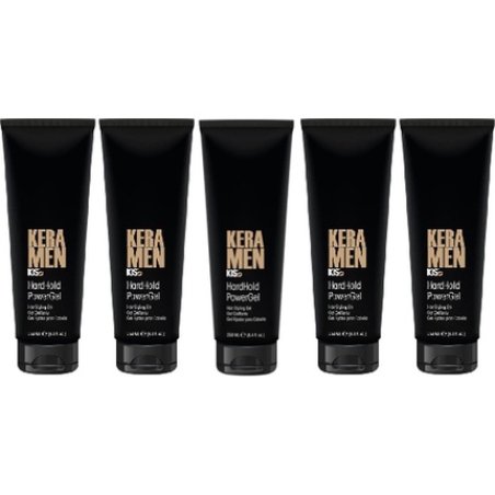 Kis Keramen Power Gel - Hair Gel - Value Pack - 5 X 250 Ml