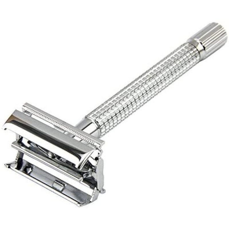 Hans Baier Butterfly System Safety Razor with Metal Handle