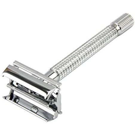 Hans Baier Butterfly System Safety Razor with Metal Handle