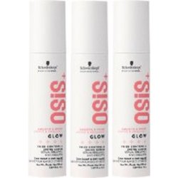 Schwarzkopf Professional O Sis Glow Shine Anti-Frizz Serum - Value Pack - 3 X 50ml