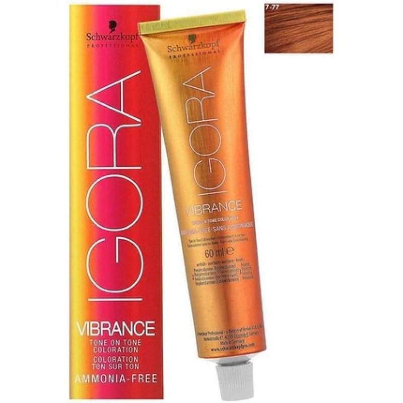Schwarzkopf Igora Vibrance Dye Number 7-77 60ml