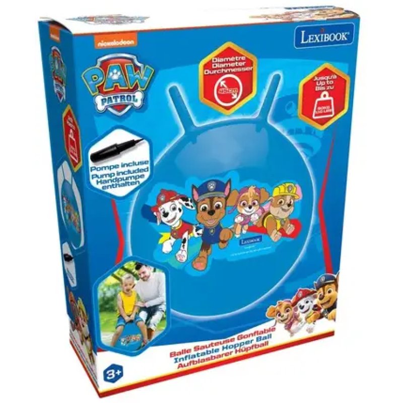 Lexibook Paw Patrol La Pat' Patrouille Balle Sauteuse Gonflable