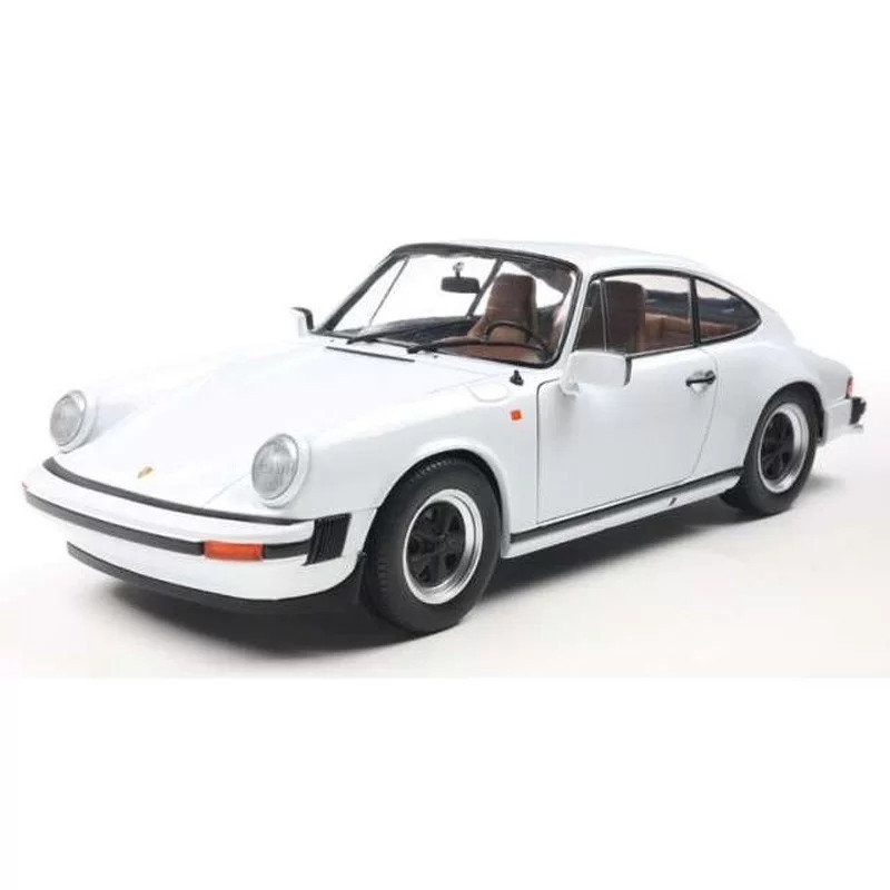 PORSCHE 1/18 911 BLANCHE 1974