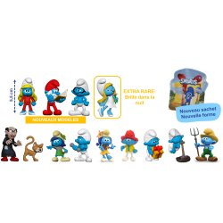 Figurine 5.5CM Schtroumpfs - Modèle choisi aléatoirement