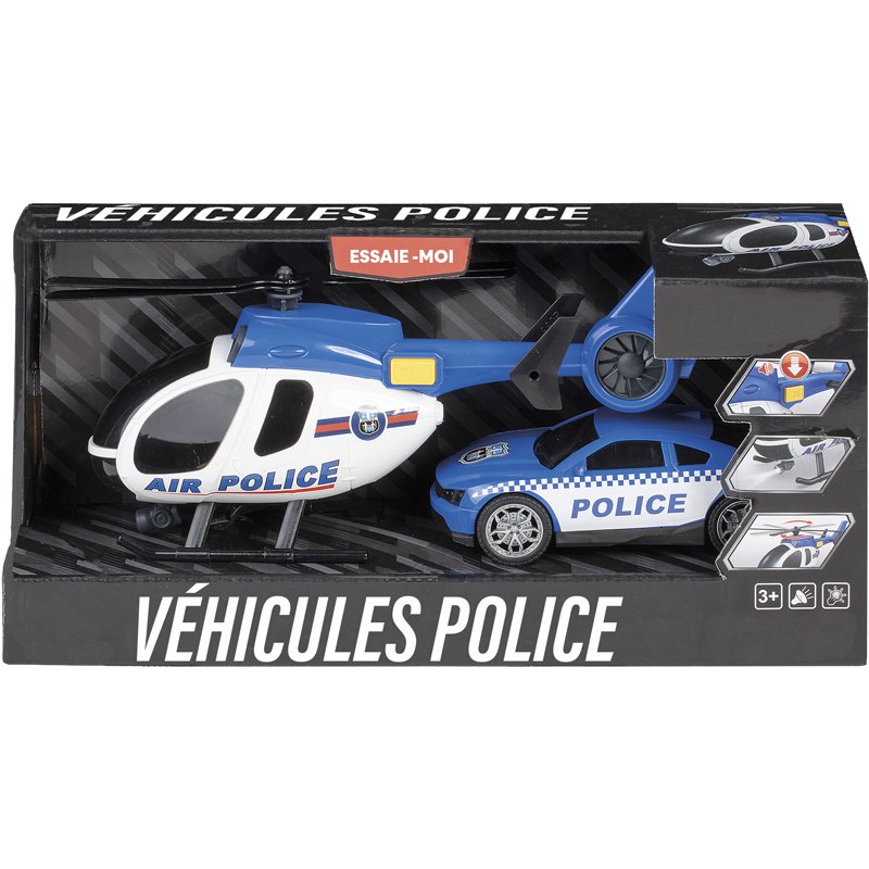 2 VEHI POLICE RL SON LUM