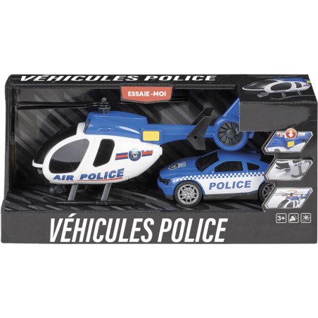 2 VEHI POLICE RL SON LUM