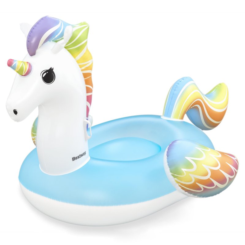Bestway Supersized Unicorn Ride-On Pool Float 2.24 m x 1.64 m