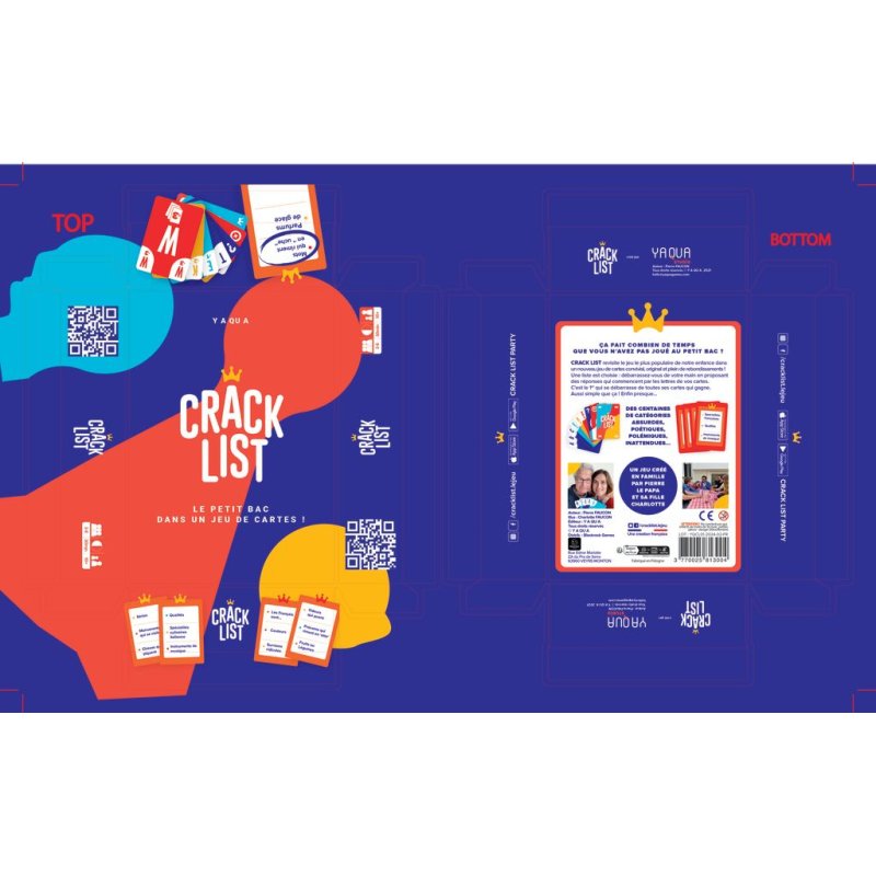 Blackrock Games YAQ001CR board/card game 30 min