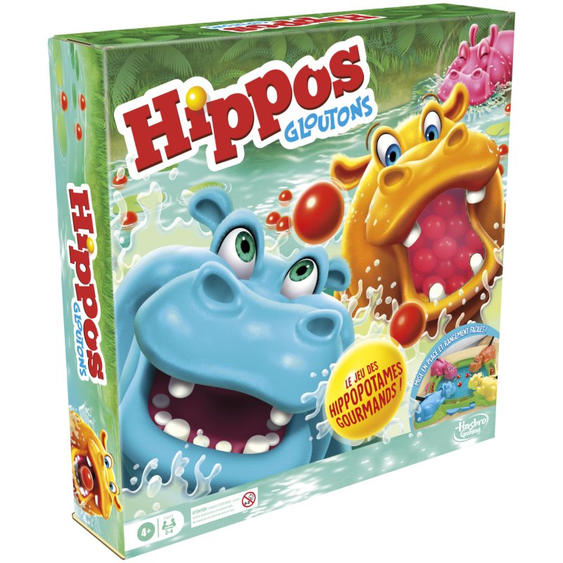 Hasbro Gaming Hippos Gloutons