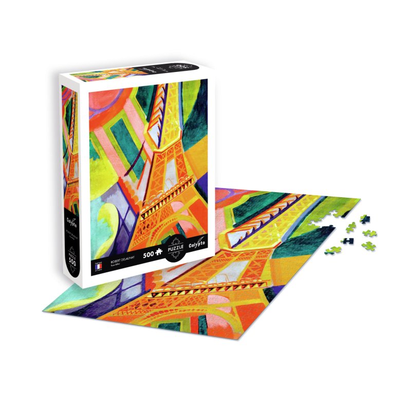 SentoSphère PUZZLE 500 pièces - Tour Eiffel - Robert Delaunay