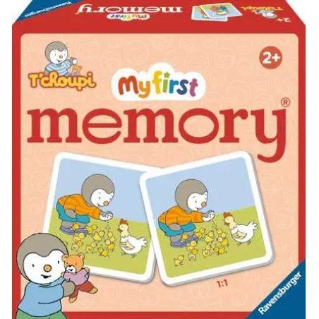 Ravensburger My First memory T'Choupi Jeu de cartes Mémoire