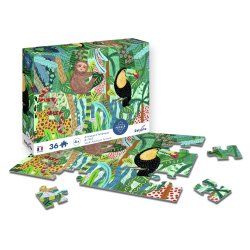 SentoSphère PUZZLE 36 pièces - Animaux d'Amérique du Sud