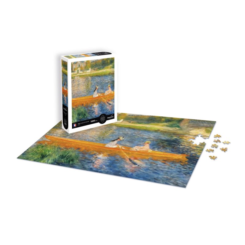 SentoSphère PUZZLE 1000 pièces - La Yole - Pierre-Auguste Renoir