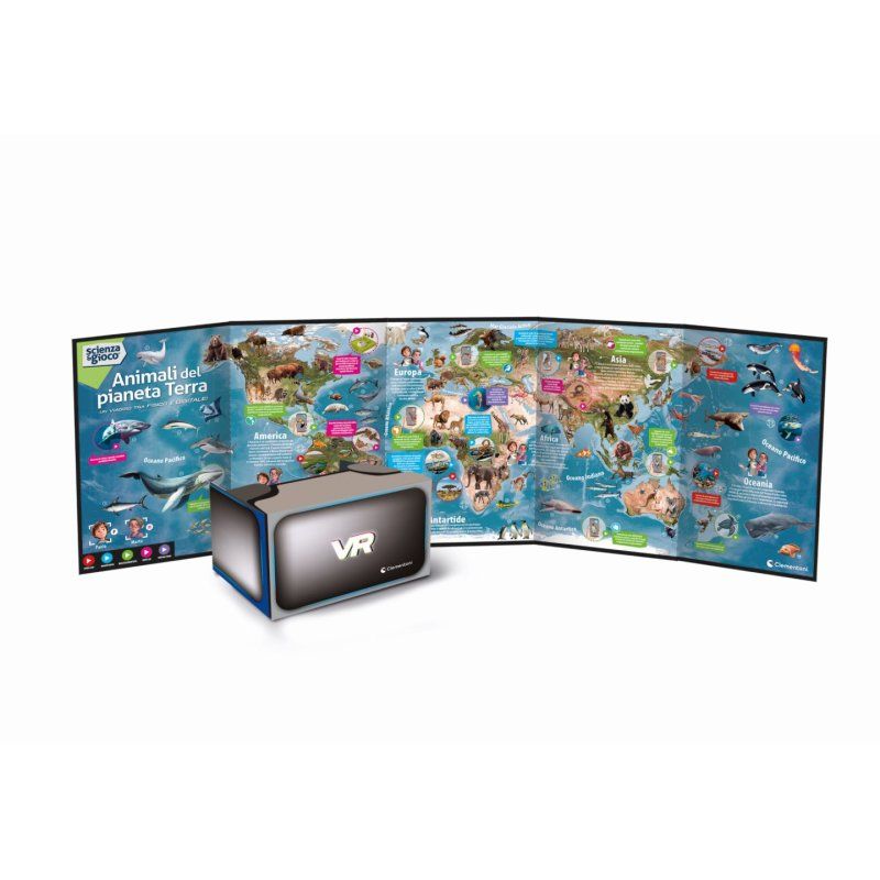 Clementoni Les animaux de la planète Terre - Réalité Virtuelle