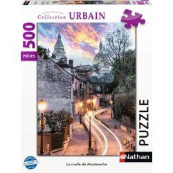 Nathan puzzle 500 p - La ruelle de Montmartre