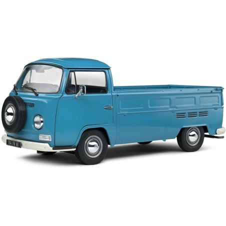 VW 1/18 T2 PICKUP BLEU 1968