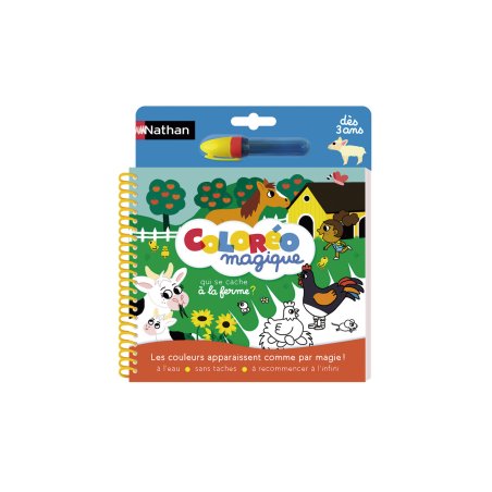 Nathan Coloréo à la ferme