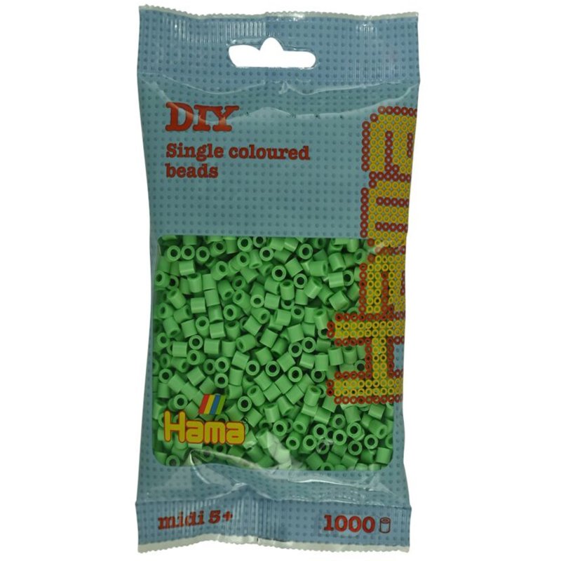 Hama Midi Sachet 1000 perles vert vif
