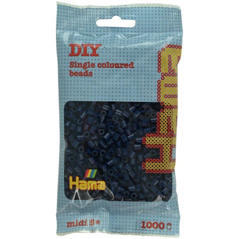 Hama Midi Sachet 1000 perles bleu nuit