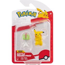 Set 2 Figurines de combat Pokémon