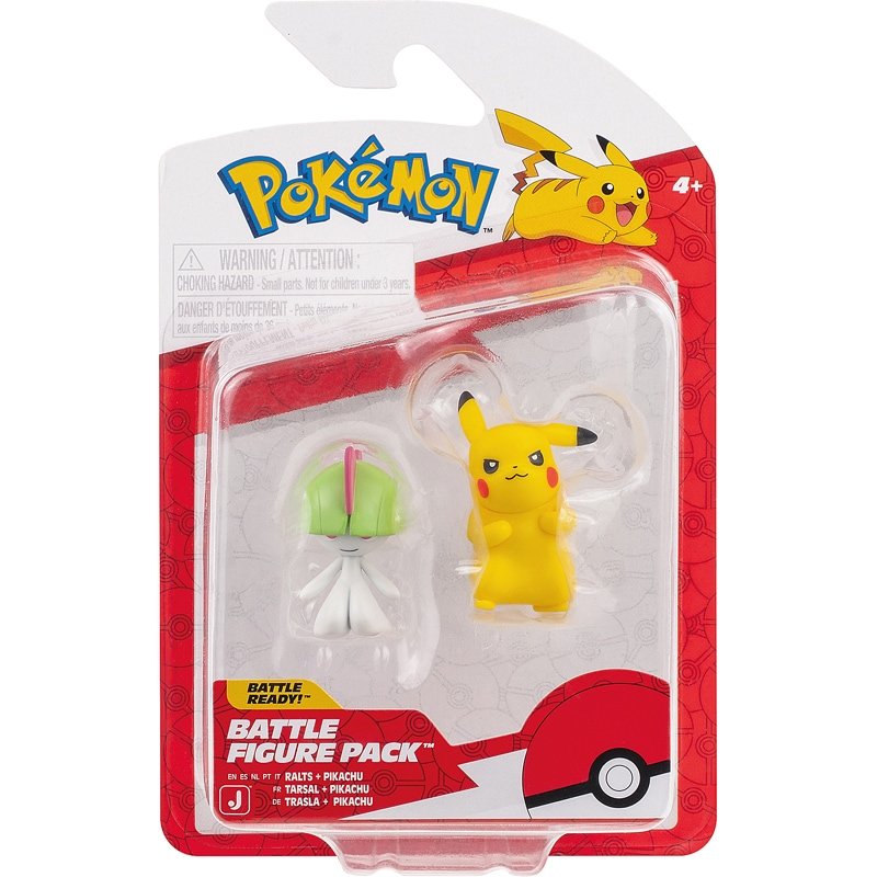 Set 2 Figurines de combat Pokémon